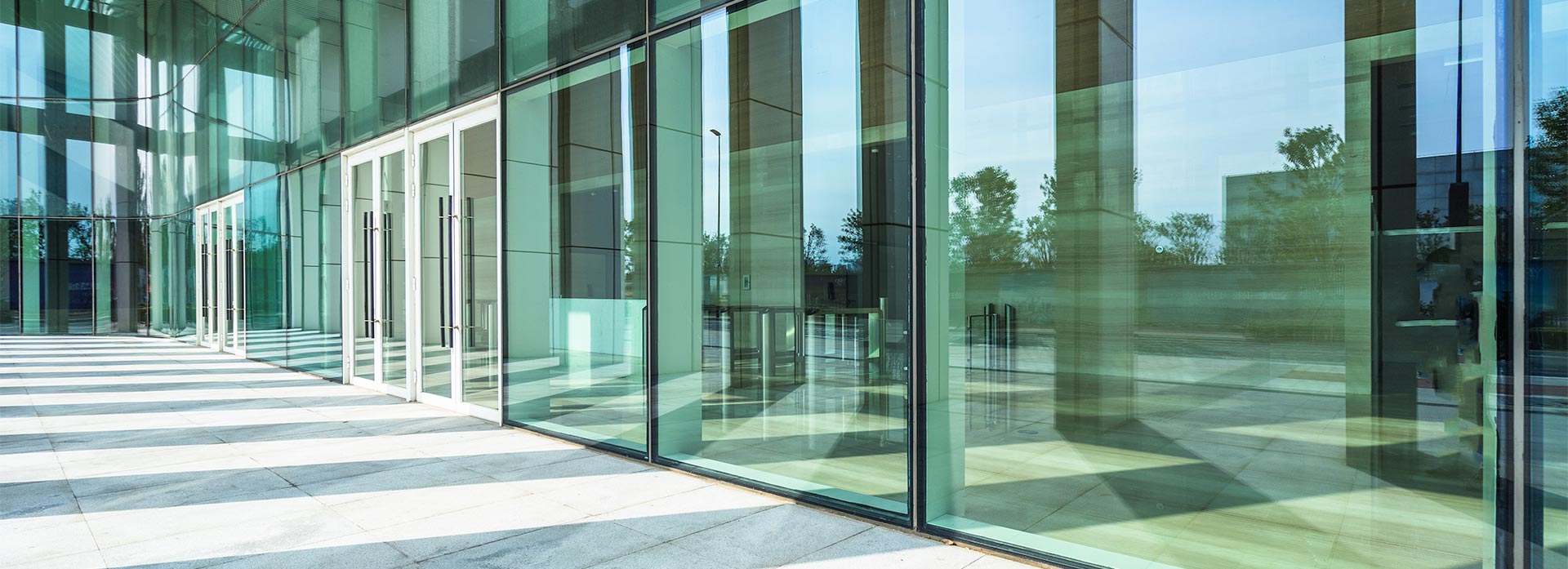 Storefront window tinting